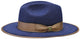 Bruno Capelo Urban Navy/Camel Fedora Hat