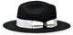 Bruno Capelo Urban Black/White Fedora Hat