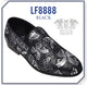 Royal Shoes Black Floral Shoe 8888