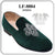Royal Shoes Green Emblem  Velvet Shoe 8884