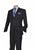 Vinci Navy Traditional Fit Suit 2 Piece