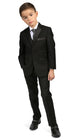 Ferrecci Boys Bronson Jr Black 5 Piece Notch Lapel Tuxedo Set