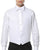 Premium White Pique 100% Cotton Backless Tuxedo Vest / FIT ALL (S-XL) - Ferrecci USA 