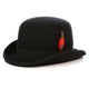 Premium Wool Black Derby Bowler Hat