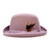 Premium Wool Lavender Derby Bowler Hat - Ferrecci USA 