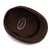 Classic Premium Wool Chocolate English Hat - Ferrecci USA 