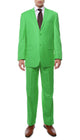 Premium FE28001 Lime Green Regular Fit Suit