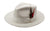 Ferrecci Off White Premium Wool Fedora Hat - Ferrecci USA 