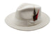 Ferrecci Off White Premium Wool Fedora Hat