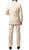 Premium FNL22R Mens 2 Button Regular Fit Tan Suit - Ferrecci USA 