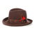Ferrecci Premium Brown Godfather Hat - Ferrecci USA 