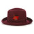 Ferrecci Premium Burgundy Godfather Hat - Ferrecci USA 