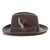 Ferrecci Premium Charcoal Godfather Hat - Ferrecci USA 