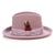 Ferrecci Premium Lavender Godfather Hat - Ferrecci USA 