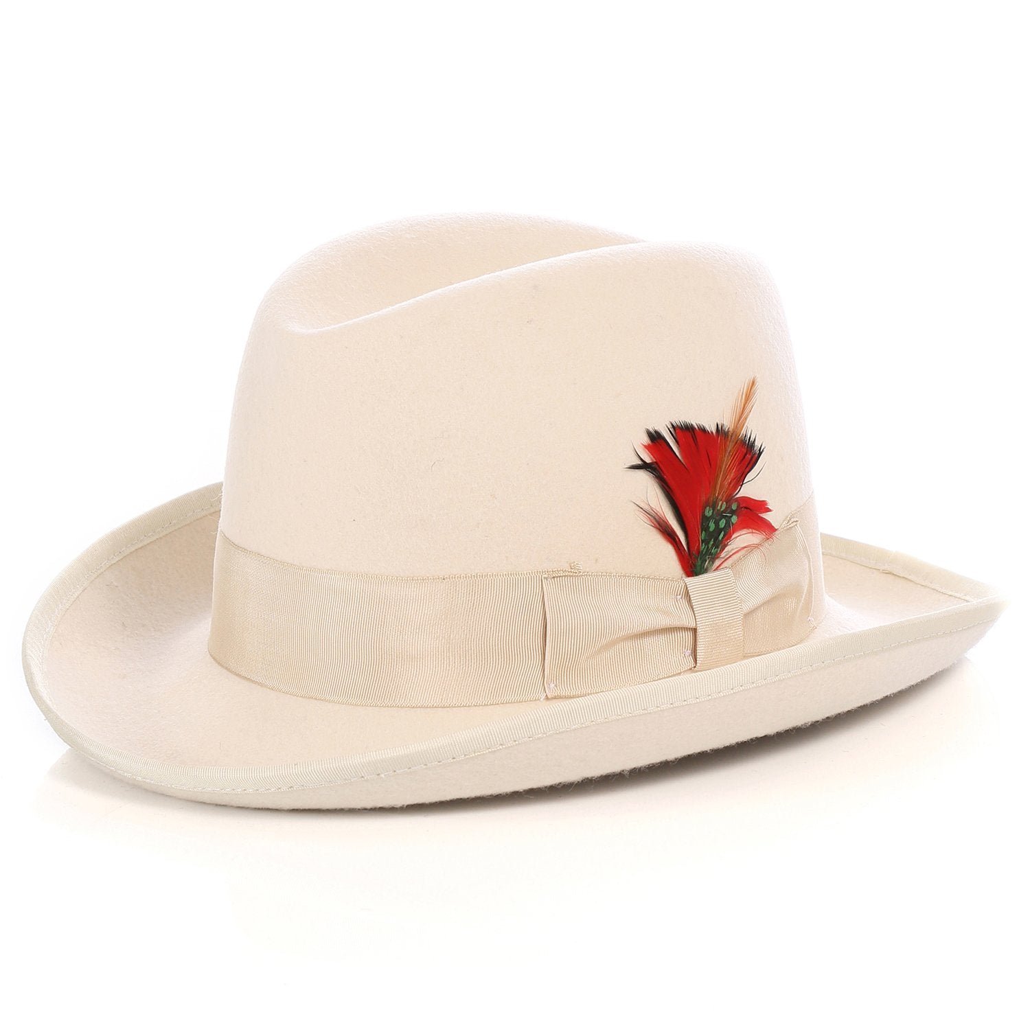 Ferrecci Premium Off-White Godfather Hat – - Main Image