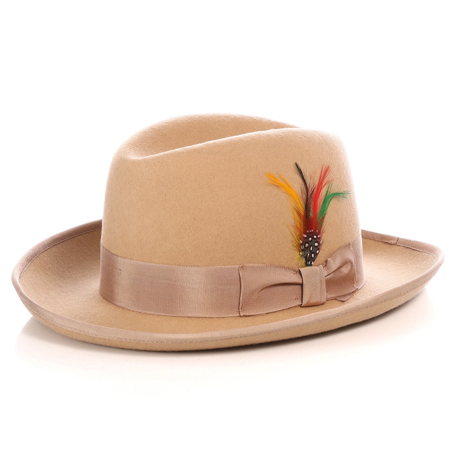 Ferrecci Premium Tan Godfather Hat –