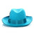 Ferrecci Premium Turquoise Godfather Hat - Ferrecci USA 