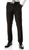 Ferrecci Men's Halo Black Slim Fit Flat-Front Dress Pants - Ferrecci USA 