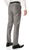 Ferrecci Men's Halo Grey Slim Fit Flat-Front Dress Pants - Ferrecci USA 