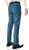 Ferrecci Men's Halo Teal Slim Fit Flat-Front Dress Pants - Ferrecci USA 