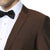 Hudson Brown Slim Fit 2 Piece Suit - Ferrecci USA 