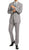 Windsor Light Grey Slim Fit 2 Piece Suit - Ferrecci USA 