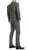 PL1969 Mens Heather Grey Slim Fit 2pc Suit - Ferrecci USA 