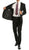 Windsor Black Slim Fit 2pc Suit - Ferrecci USA 