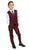 Ferrecci Boys JAX JR 5pc Suit Set Burgundy - Ferrecci USA 