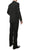 Paul Lorenzo MMTUX Black Regular Fit 2pc Tuxedo - Ferrecci USA 