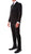 Oslo Black Notch Lapel 2 Piece Slim Fit Suit - Ferrecci USA 