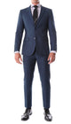 Oslo Navy Notch Lapel 2 Piece Slim Fit Suit