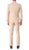 Oslo Tan Notch Lapel 2 Piece Suit Slim Fit - Ferrecci USA 