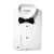 Ferrecci Men's Paris White Slim Fit Lay Down Collar Pleated Tuxedo Shirt - Ferrecci USA 