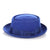Royal Blue Wool Pork Pie Hat - Ferrecci USA 