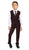 Boys Reno JR 5pc Burgundy Shawl Tuxedo Set - Ferrecci USA 