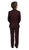 Boys Reno JR 5pc Burgundy Shawl Tuxedo Set - Ferrecci USA 