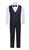 Boys Reno JR 5pc Navy Shawl Tuxedo Set - Ferrecci USA 