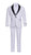 Boys Reno JR 5pc White Shawl Tuxedo Set - Ferrecci USA 