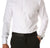 Ferrecci Men's Rome White Slim Fit Pique Wing Tip Collar Tuxedo Shirt with Bib - Ferrecci USA 