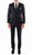 Ferrecci Mens Savannah Black Slim Fit 3 Piece Suit - Ferrecci USA 