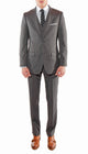 Ferrecci Mens Savannah Charcoal Slim Fit 3 Piece Suit