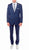 Ferrecci Mens Savannah Navy Slim Fit 3 Piece Suit - Ferrecci USA 