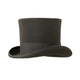 Charcoal Premium Wool Top Hat