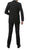 TX2000 2pc Black Slim Fit Notch Lapel Tuxedo - Ferrecci USA 