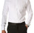 Ferrecci Men's White Venice Slim Fit Pique Lay Down Collar Shirt - Ferrecci USA 