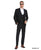 Tazio Skinny Fit Black 3 pc Suit