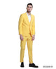 Tazio Skinny Fit Canary Yellow 3 pc Suit