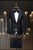 Marco Lorenzo Premium Fabric Black Stud Collar Suit