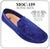 Royal Shoes Royal Blue Paisley Velvet Shoe 159